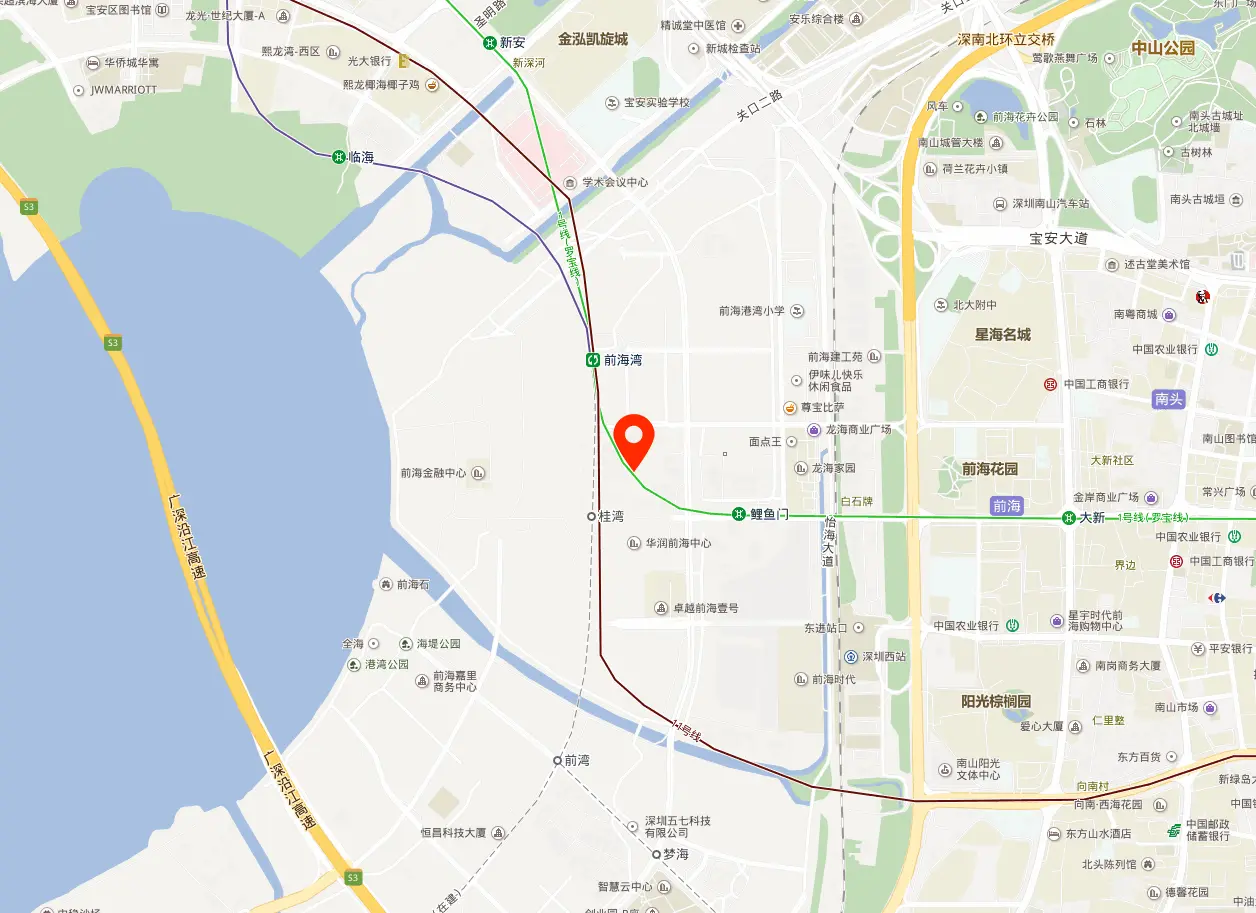 前海交易广场地图位置